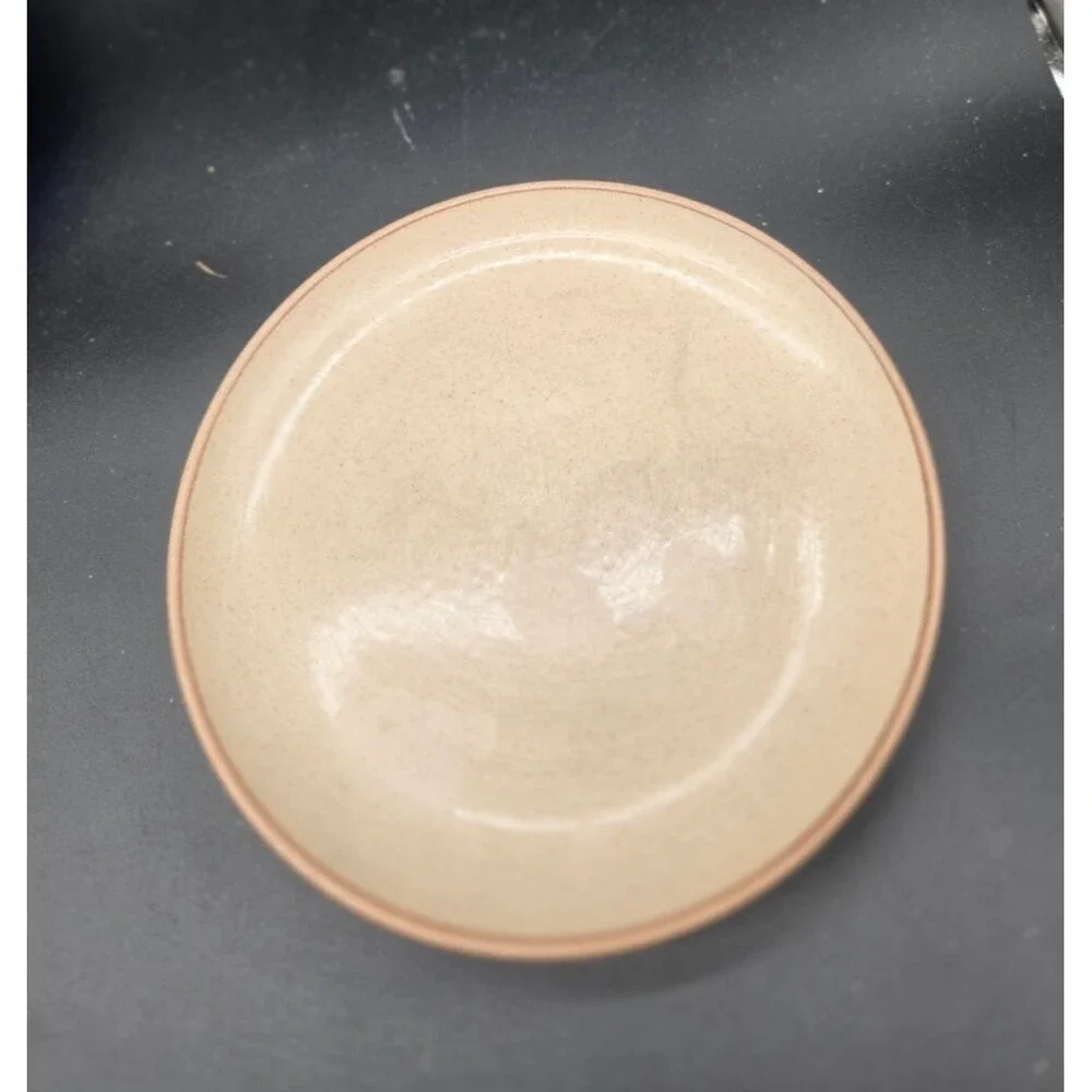 Set of 2 Metlox Poppytrail California Tempo Walnut Terracotta Salad Plates